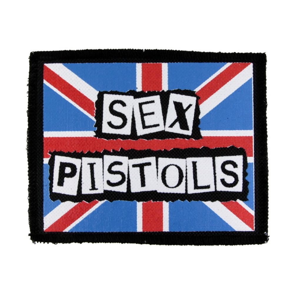 Нашивка Sex Pistols британский флаг (115Х95)