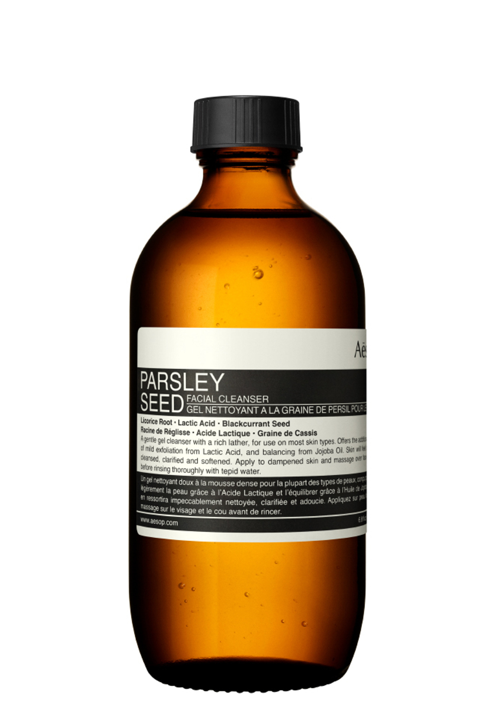 Гель для умывания Parsley Seed Черная смородина, лакричник, семена петрушки