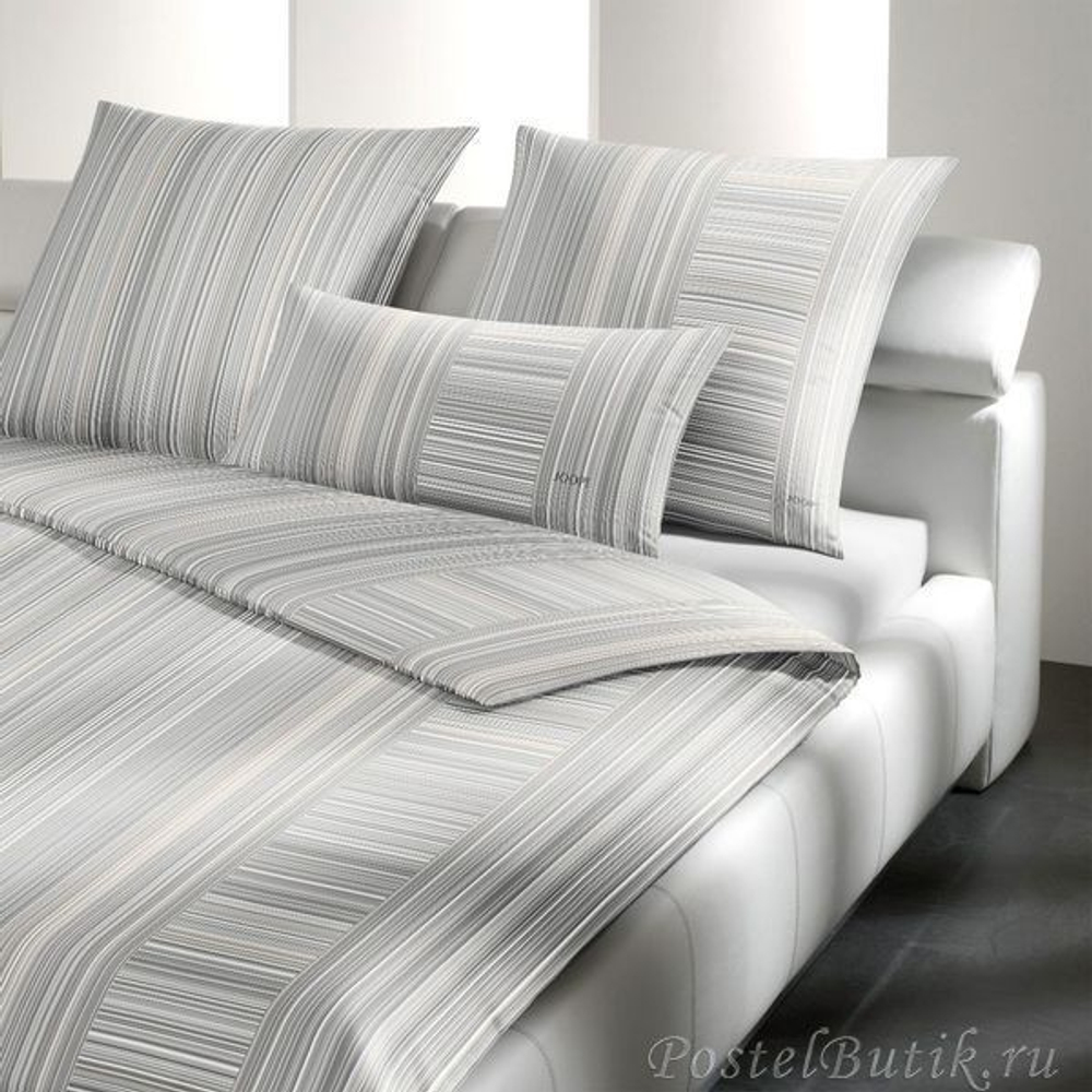 Наволочка 70x70 JOOP! Fine Stripes бежевая