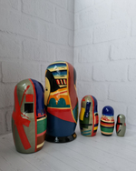 Матрёшка 5м 18см Малевич