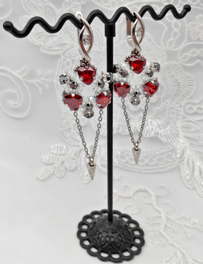 Мастер-класс по серьгам Triangle