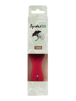 Парикмахерская щётка I Love My Hair "Spider Soft" 1503 S, матовая красная