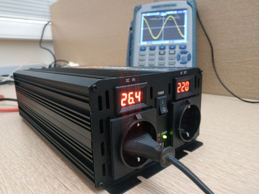 Инвертор MobileComfort  MC-S2012, чистый синус, 2000ВТ, 12В