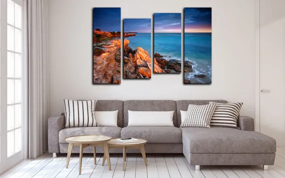 Модульная картина "Блаженное утро"