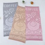 Полотенце кухонное махра-хлопок "НТ. COFFEE" в подарочной упаковке, 100% хлопок, Китай.