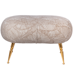 Банкетка Твинки Беж Золото