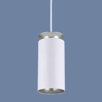 Подвесной светодиодный светильник DLS021 9+4W 4200К белый матовый/серебро Elektrostandard