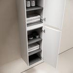 Шкаф-пенал подвесной Sancos Code, 350х350х1650 мм, цвет белый, PCD35W