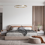 736333 Люстра ROTONDA 70W LED 3805LM 120G ЗОЛОТО 3000K