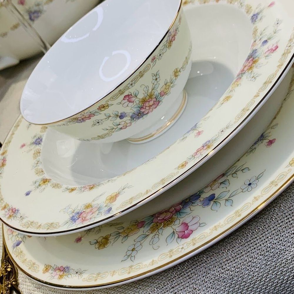 Lenardi 145-331 Набор из 6 салатников 11,5см FLEUR в под.уп.(х16)Костяной фарфор