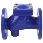 Ball check valve Elephant PN16-NBR, body material - cast iron GGG50, closure element material - cast iron GGG50, seal - NBR