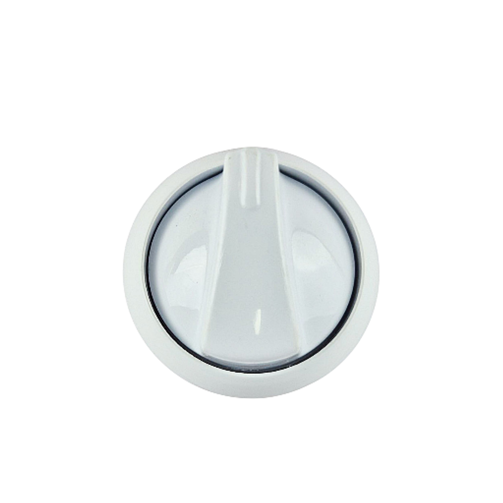 Ручка для газовой плиты "Дарина" GM-442 (1409) (белая с газ.контр)