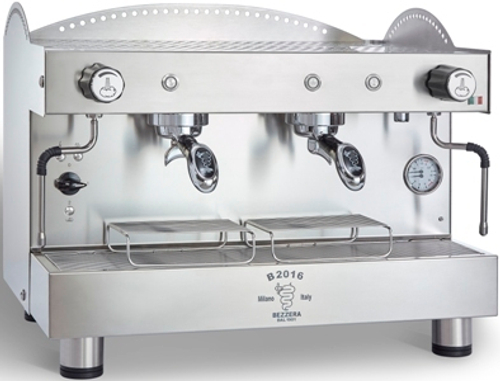 КОФЕМАШИНА ПОЛУАВТОМАТ BEZZERA B2016 PM 2GR СТАЛЬ+ВЫСОК ГРУП+ЭКОНОМАЙЗ+ПОДСВЕТ МУЛЬТИФАЗНАЯ