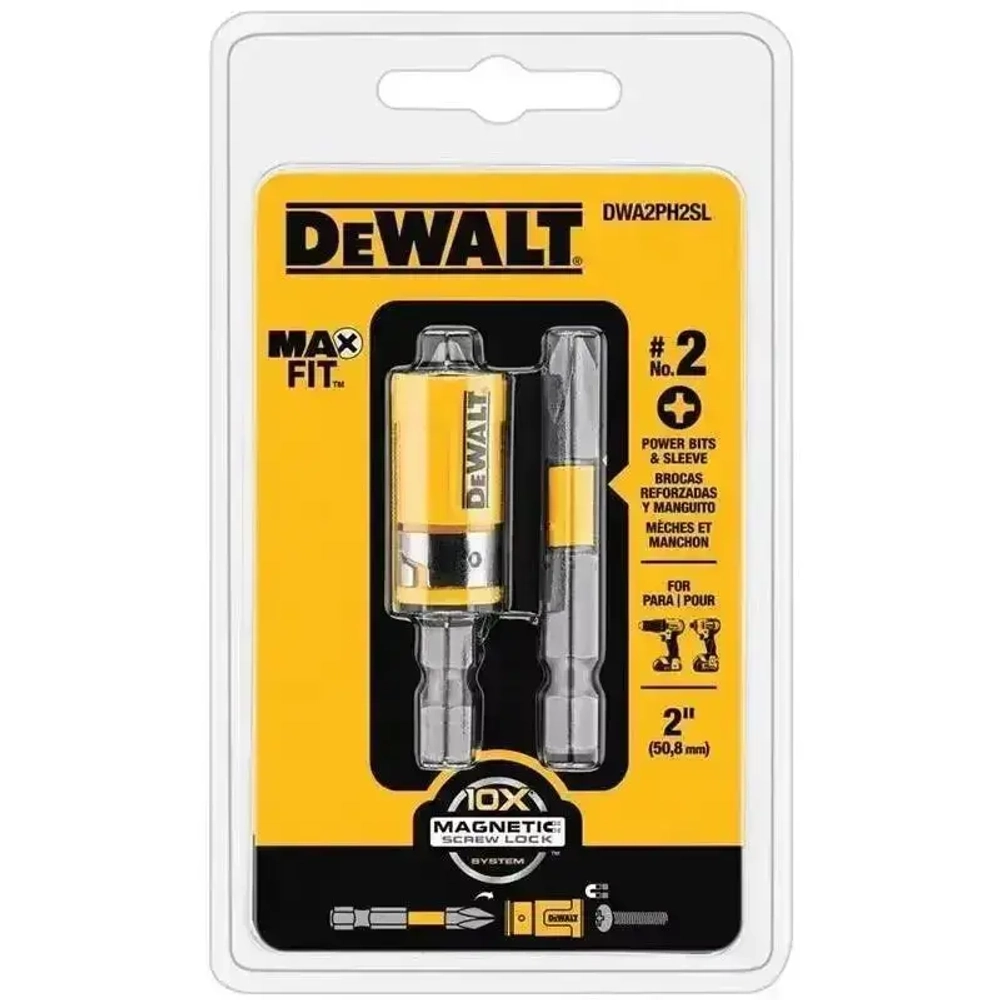 DeWALT DWA2PH2SL набор бит с магнитным держателем