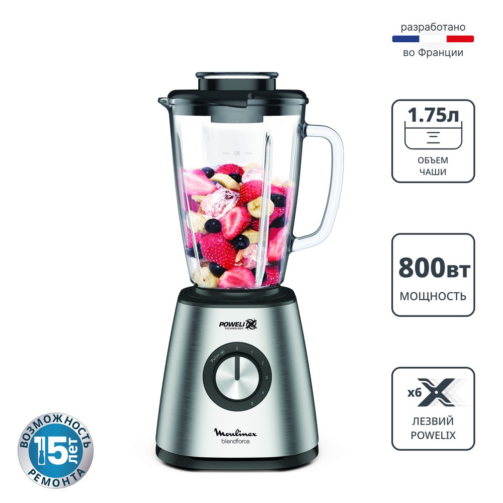 Блендер Moulinex LM439D10