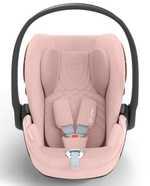 Коляска 3 в 1 Cybex Priam IV Rosegold complete и автокресло Cloud T i-Size Peach Pink Plus Off White