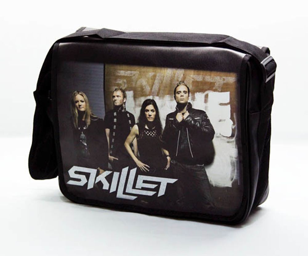 Сумка Skillet группа в коричн.тонах с клапаном