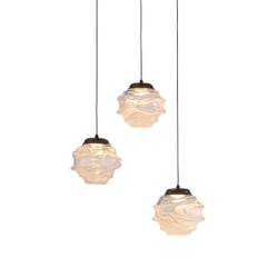 Подвесной светильник MD25030003-3A matt black/clear