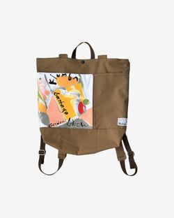 Рюкзак Garbage Backpack 001 коричневый