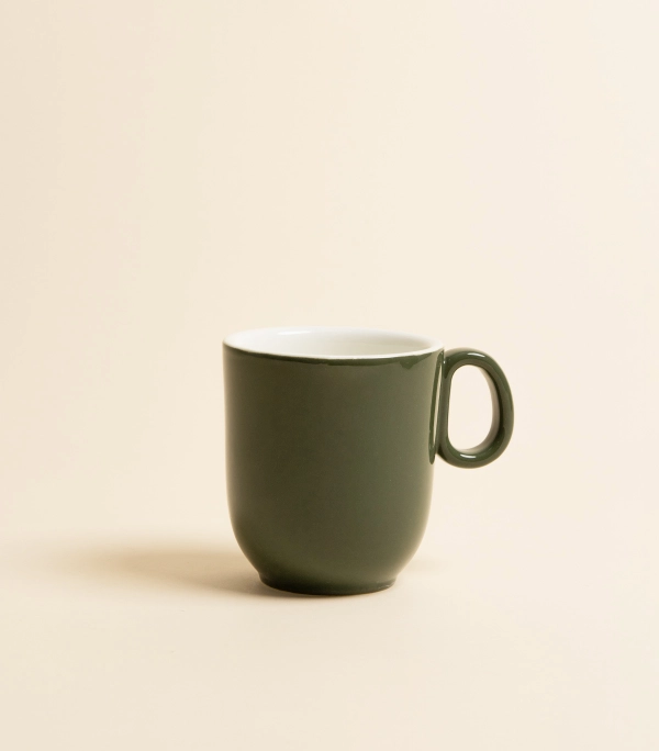 Чашка – HEN, Зелёный, 350 мл | мёве и чайка