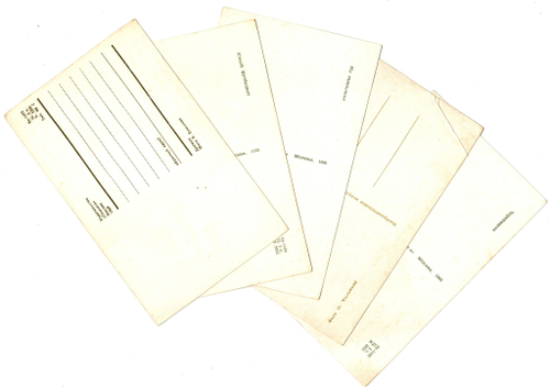 Открытки 5 шт. Дети Страны Советов. 1960-70-е  гг. XF