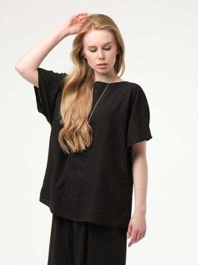 Блуза/жатка /черный /