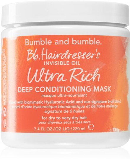 Bumble and bumble Hairdresser's Invisible Oil Ultra Rich Deep Mask - питательная маска для сухих волос /   200  ml  / GTIN 685428029729