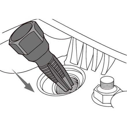 Цена на KING TONY (11305SQ) Набор для восстановления резьбы свечей зажигания в ГБЦ М14 х 1.25