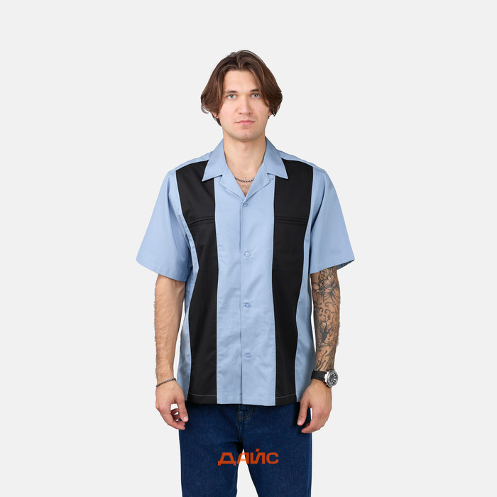 Рубашка мужская Carhartt WIP Durango артикул:I033041_frosted_blue - купить в магазине Дайс