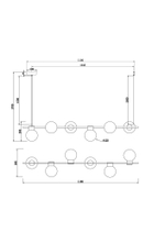 Подвесной светильник Freya Gatsby FR5232PL-06B