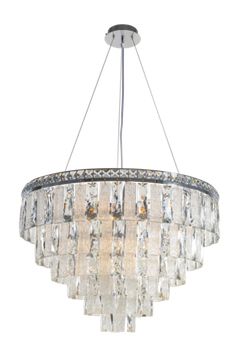 2893R/14 CHROME+CLEAR (1) Люстра NW