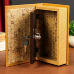 Сейф-книга дерево "Музыка" кожзам 21х13х5 см