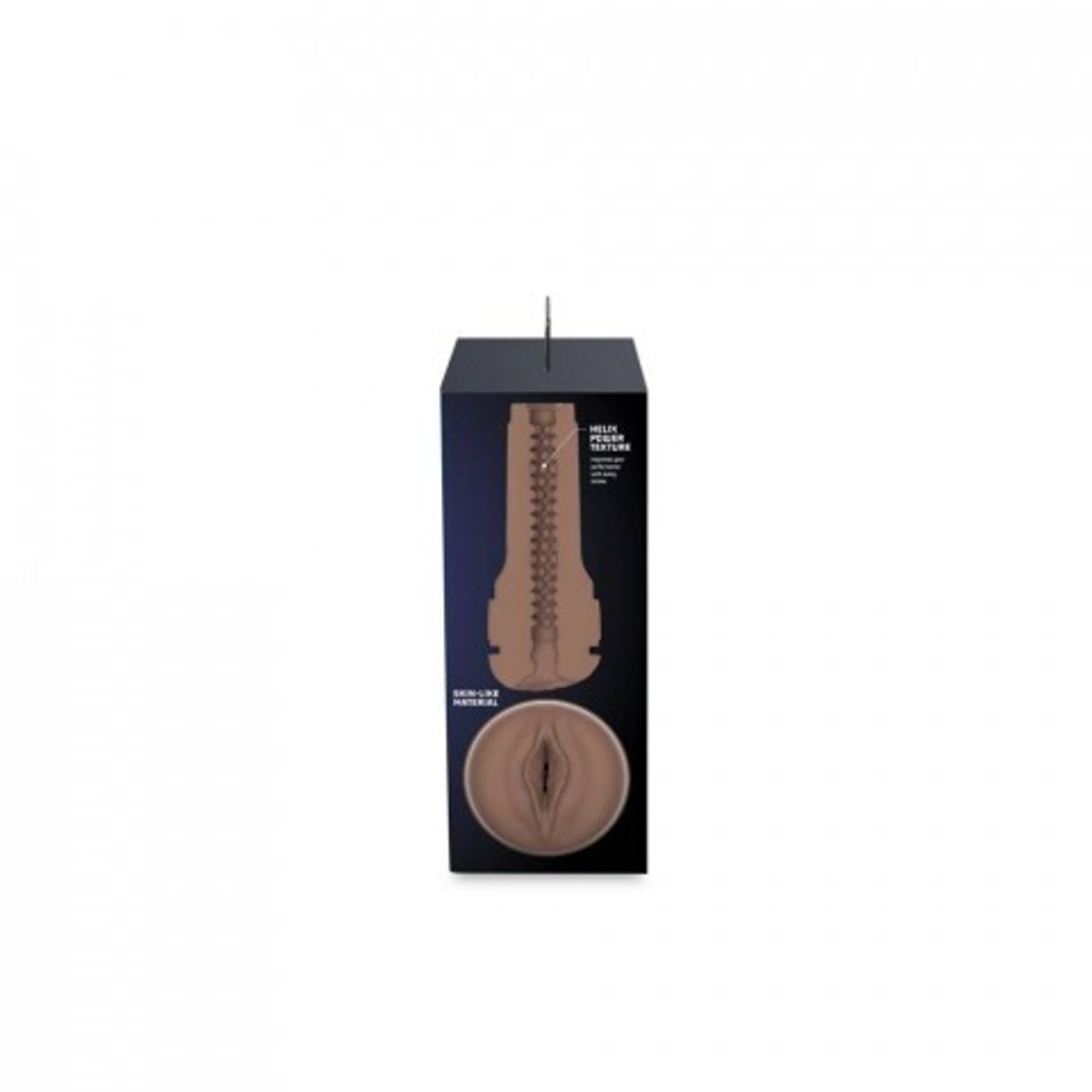 Мастурбатор KIIROO Feel Stroker, вульва, коричневый