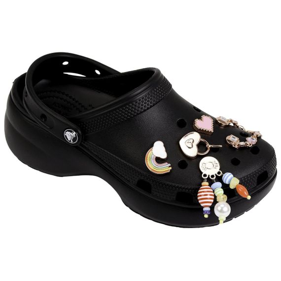 Crocs Classic Platform Clog 'Black'