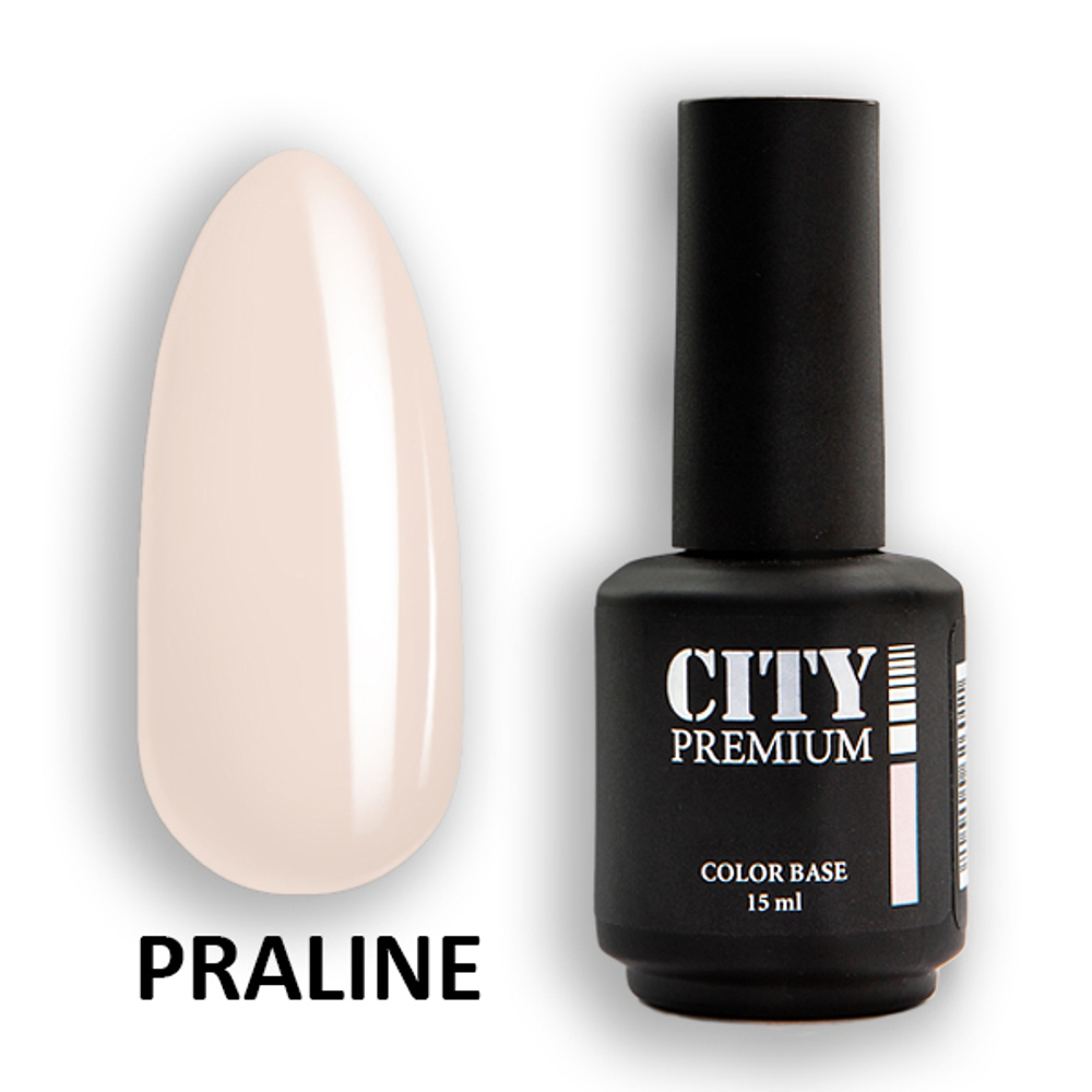 CITY-NAIL Premium Color Base Praline 15мл.