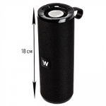 Колонка WALKER WSP-110, Bluetooth, 5Вт*2, Black