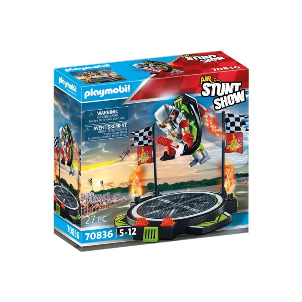 Playmobil - Воздушное каскадерское шоу: реактивный ранец 70836X