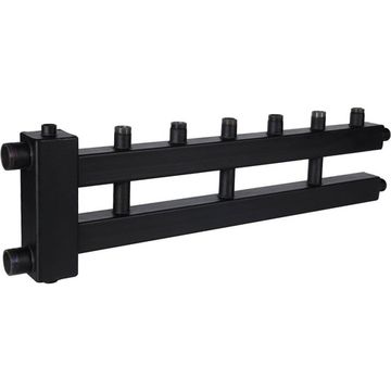 Коллектор Rommer (дублер рядный) с гидроразделителем на 3+1 контура до 85 кВт (RDG-0018-014034)