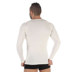 Мужской термолонгслив с рукавами-реглан (Размер: XL) (Цвет: бежевый)