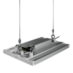 Светильник LED АВРОРА ДСП03-160-002-4К-Р Д120 160Вт 4000K IP65 Прозрачный 24000лм 482х333х100мм WOLTA PRO