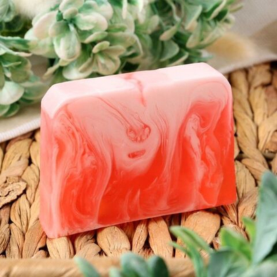 Мыло для бани и сауны Малиновое настроение - 80 гр.