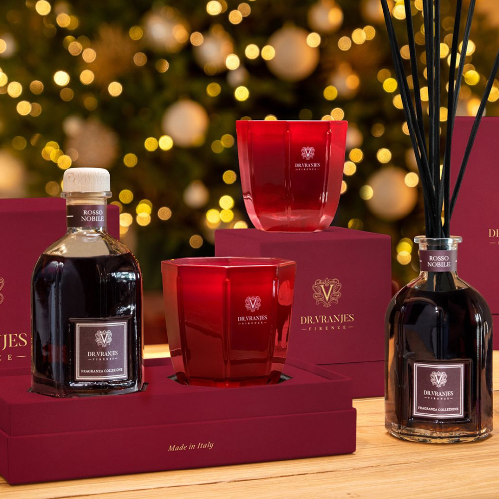 Rosso Nobile диффузор и свеча подарочный набор