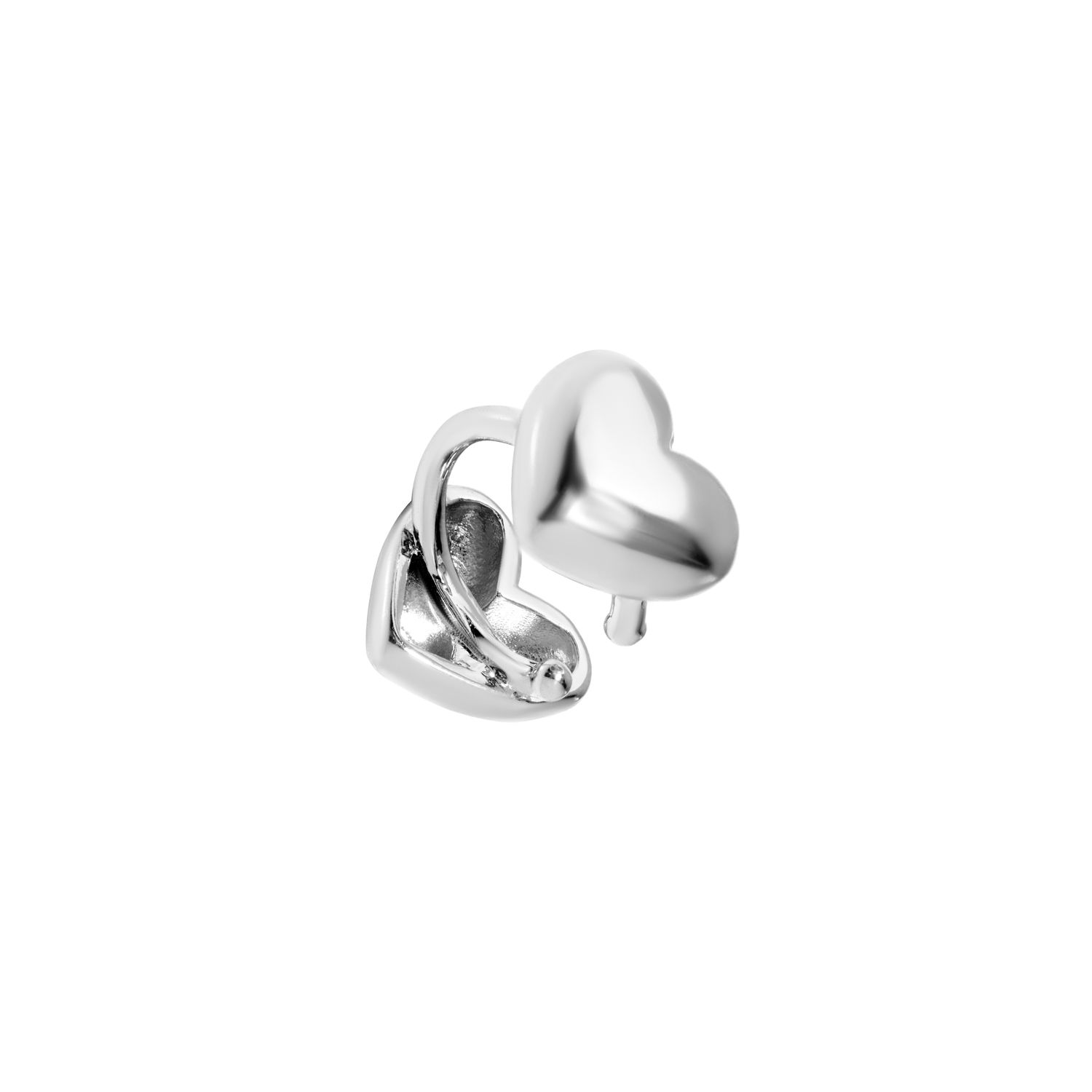 Кафф Two-way Heart Cuff - Silver
