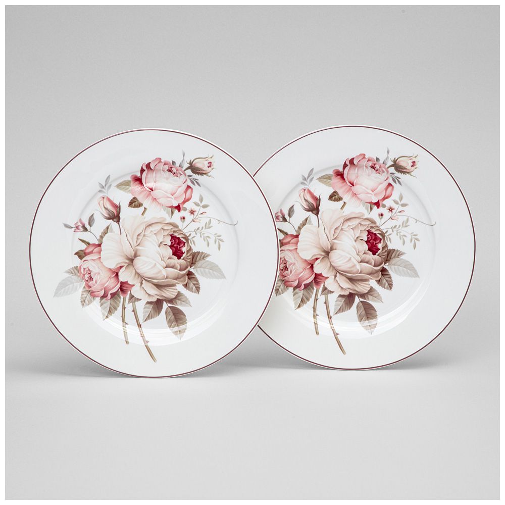 НАБОР ТАРЕЛОК ДЕСЕРТНЫХ LEFARD МЭРИБЕЛЬ 2 ШТ. 20,5СМ (КОР=20НАБОР.)