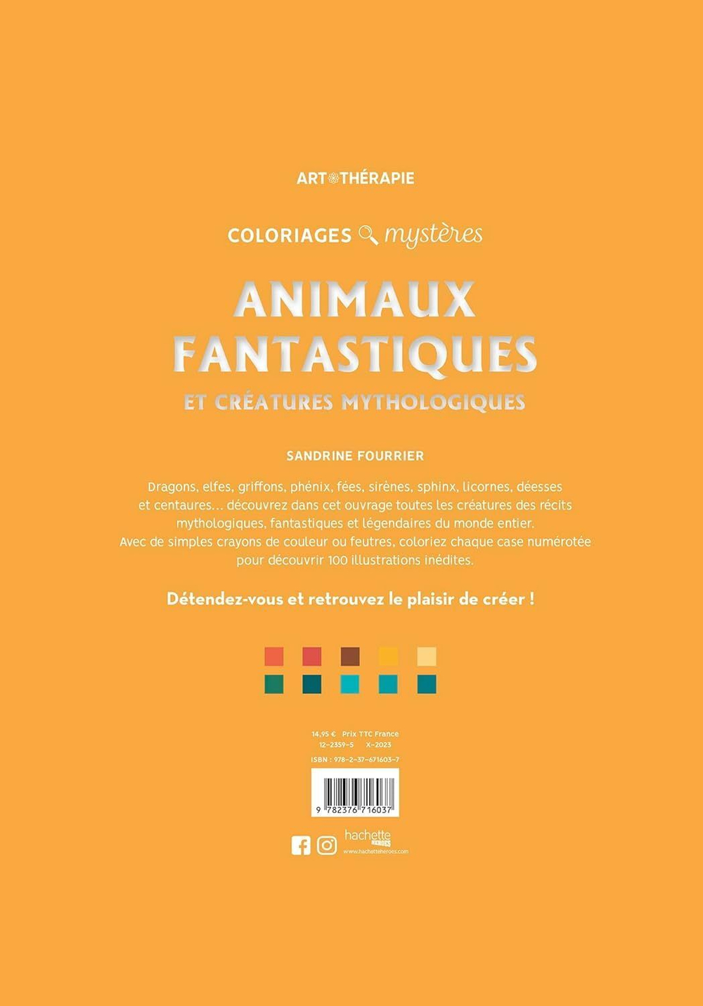 Раскраска по номерам Coloriages mysteres Disney Animaux fantastiques, Дисней Загадочные Животные / 9782376716037