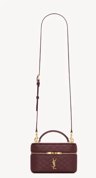 Косметичка Saint Laurent GABY из овечьей кожи