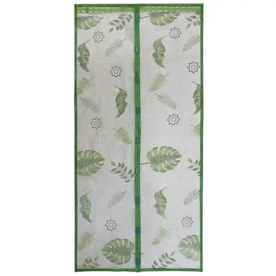 Сетка антимоскитная на магнитах Капутомоскито дизайн Пальма, цвет белый