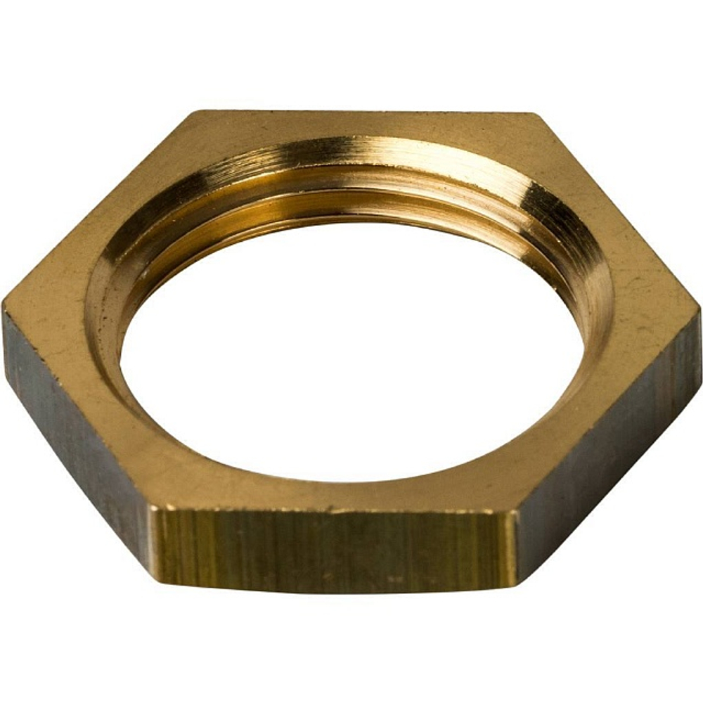 Контргайка STOUT SFT 0037 - 1" (для стальных труб, латунь без покрытия)