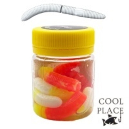 Приманка Cool Place Floating stretch 6,5см, сыр, white/lemon/red