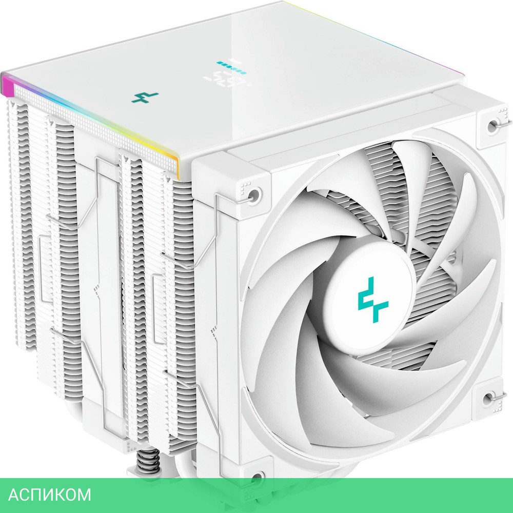 Кулер для процессора DeepCool AK620 Digital White (R-AK620-WHADMN-G)